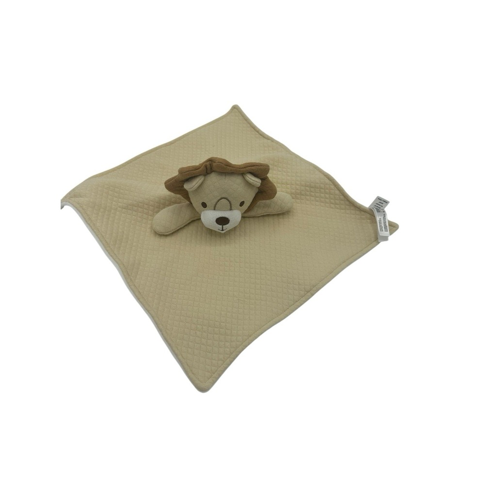 Dream Gro Lion Lovey Plush Stuffed Animal Toy‎ Baby Security Blanket Tan 12"